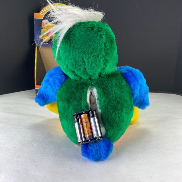 Vintage Toucan Bird Plush Talks Back with Noise Sensor - Picture 3 of 11